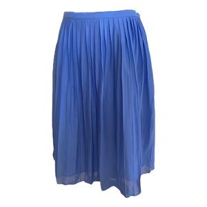 J Crew Pleated Midi Skirt